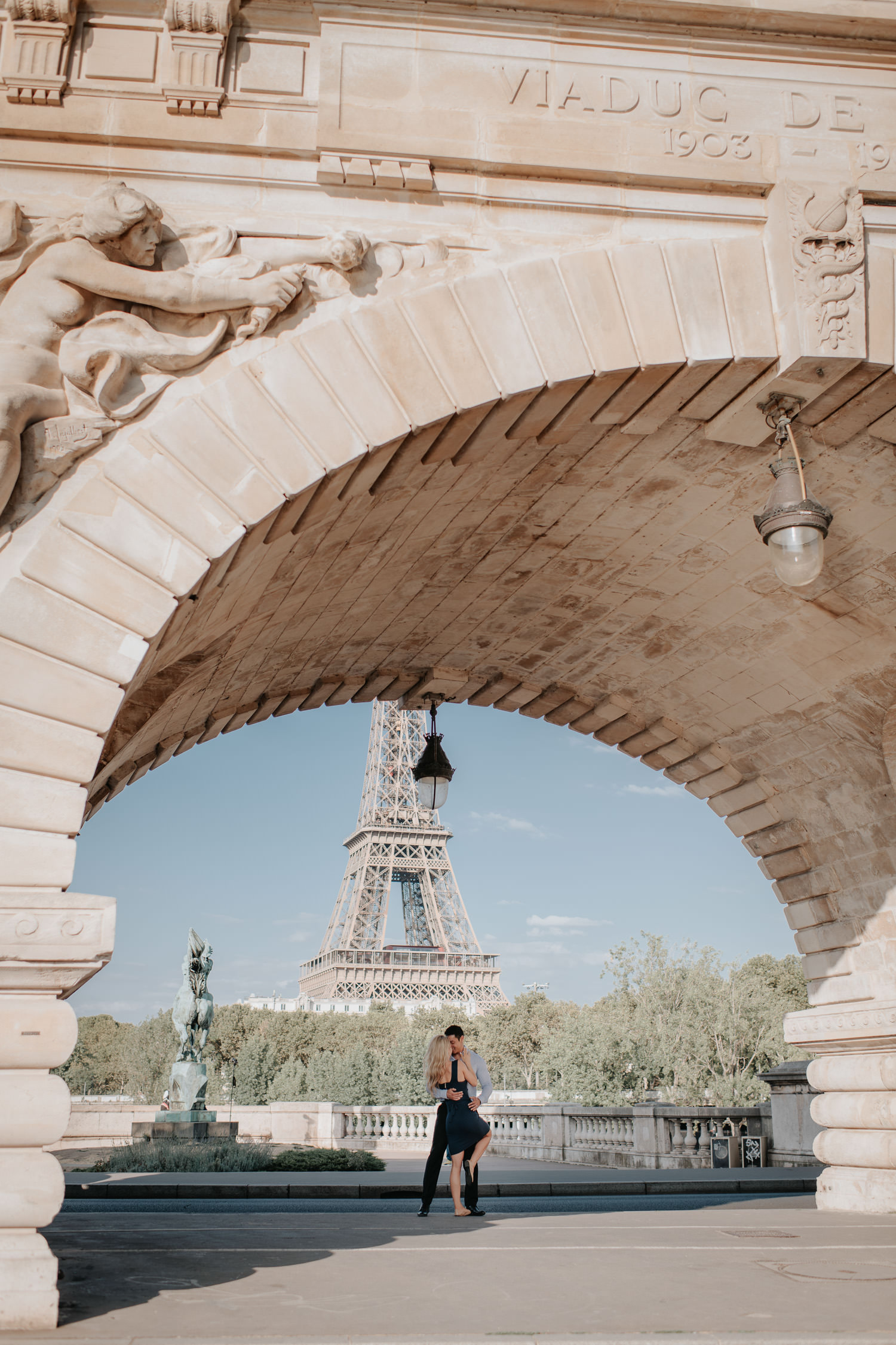 Paris Eiffel Tower Engagement