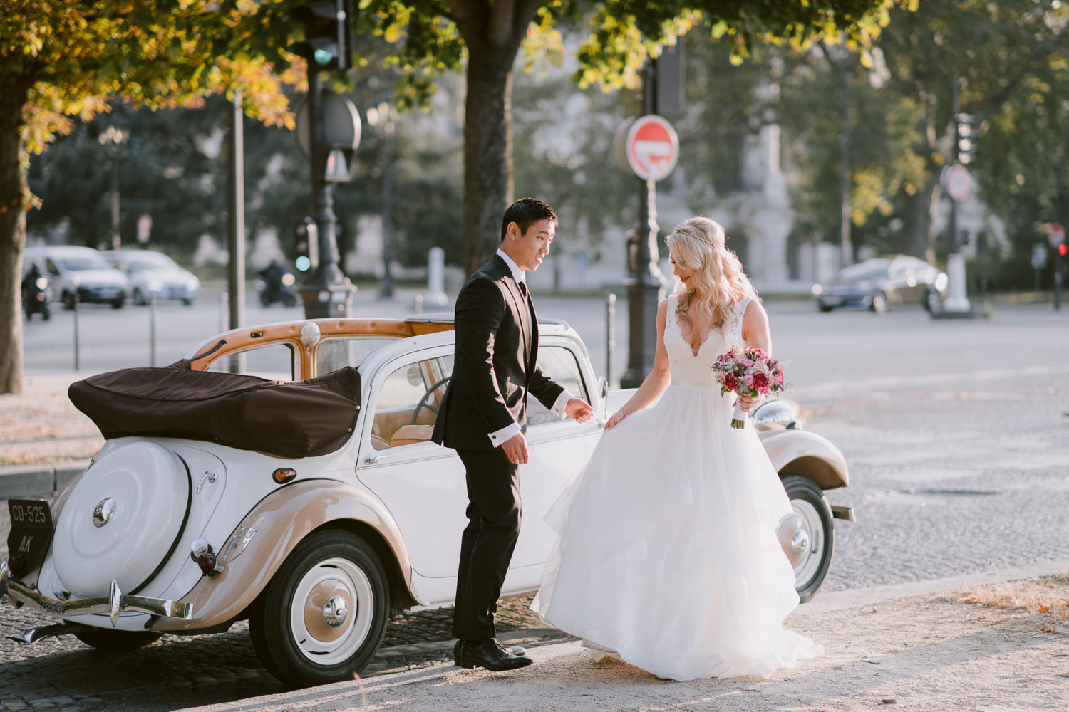 Romantic French Elopement