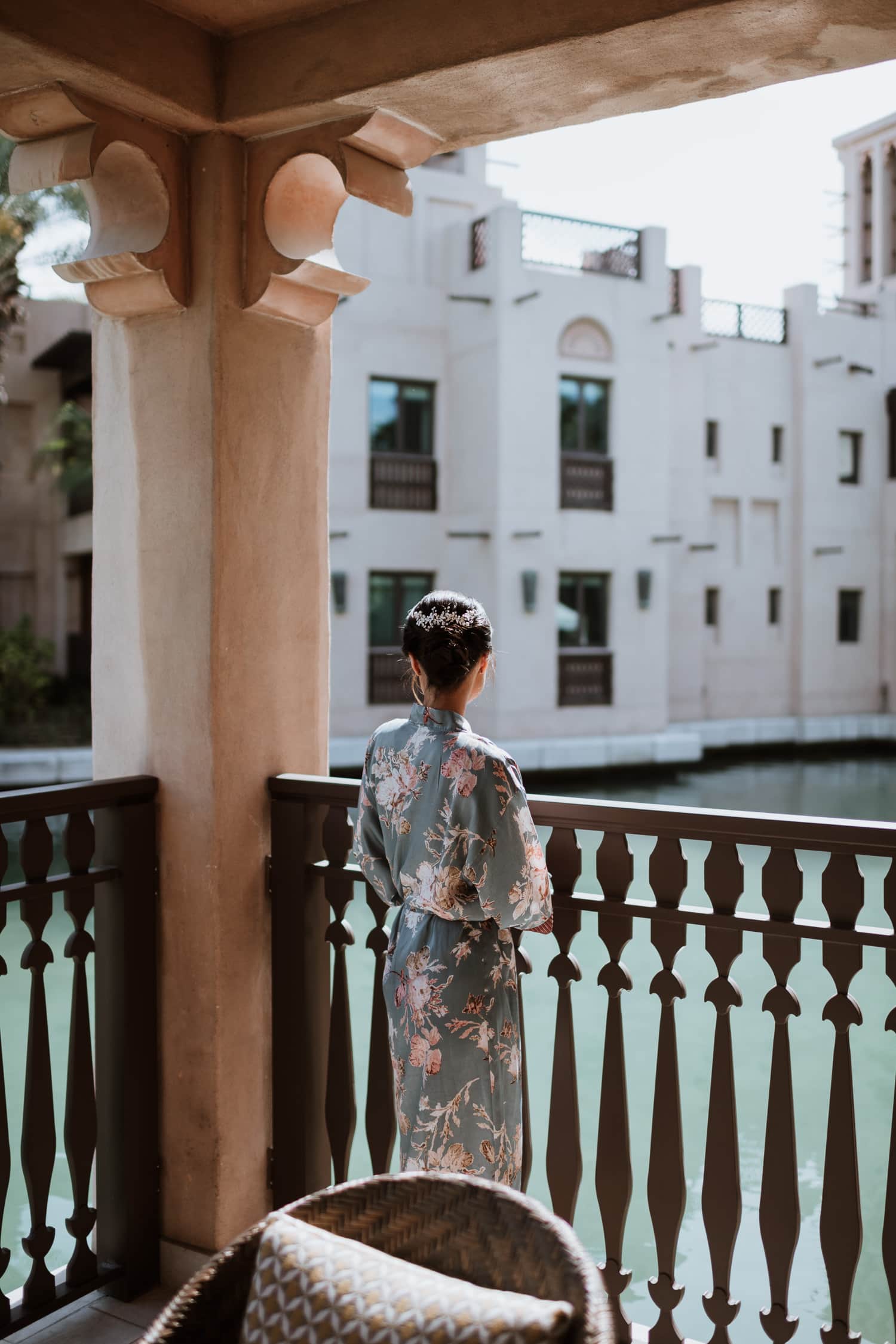 Luxury Dubai Wedding Bride Getting Ready Jumeirah Al Qasr