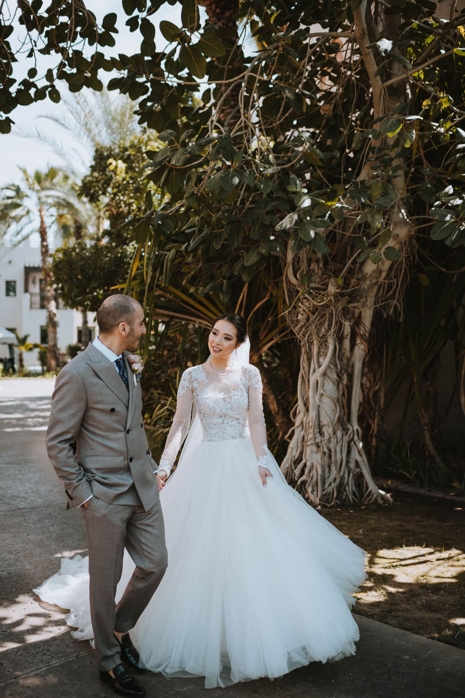Whimsical Wedding Photo Jumeirah Al Qasr Dubai