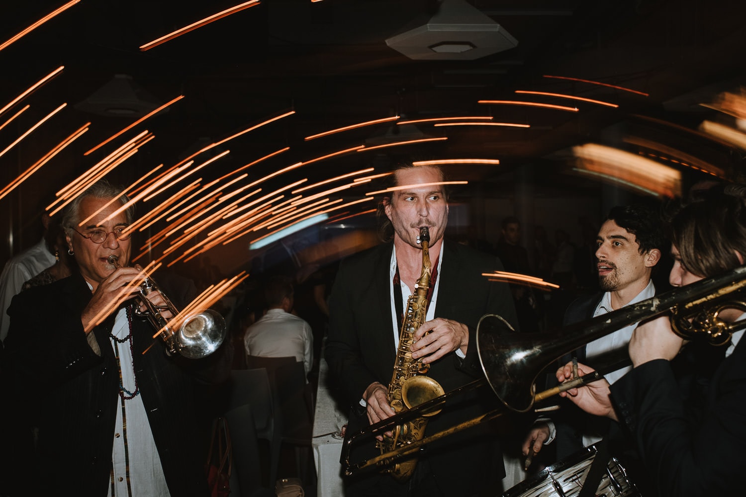 Dance floor at the second floor events