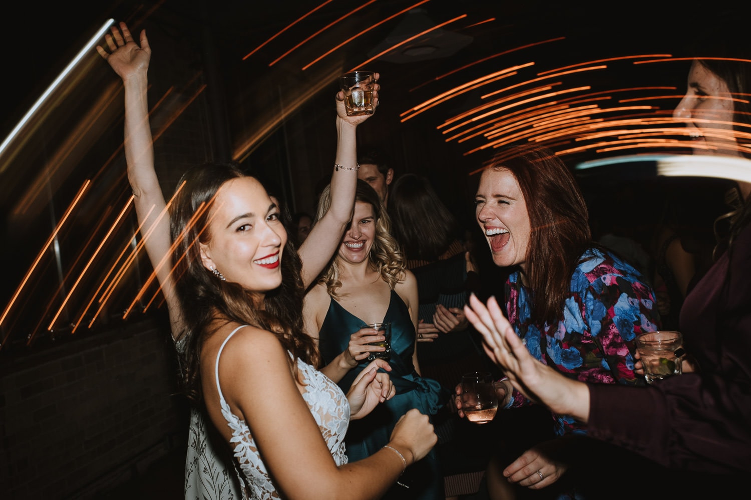 Dance party at the second floor events